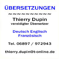 Thierry Dupin Übersetzungen