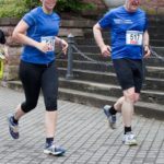 Dudweiler Stadtlauf Andrea Honecker und Frank Freund