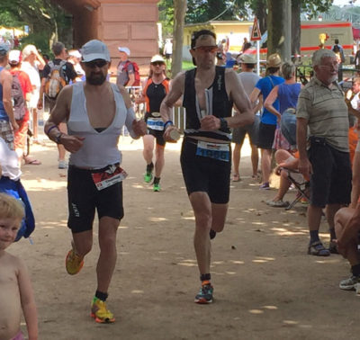 Steffen Gulden beim Ironman in Frankfurt